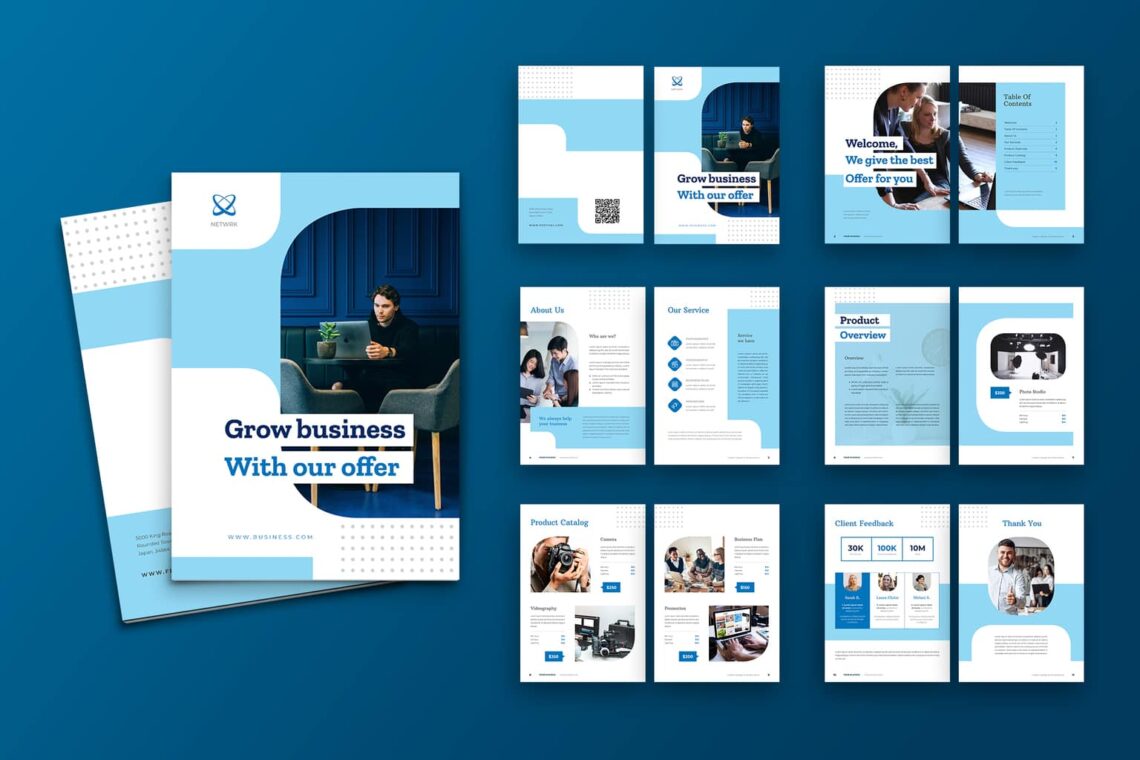brochure business growth 6