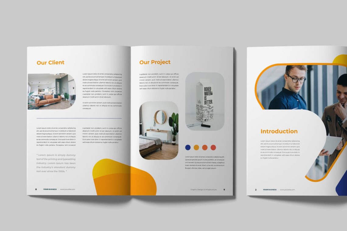 company profile modern consultant 2