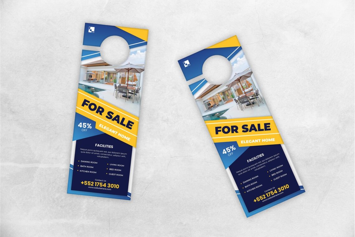 door hanger elegant home