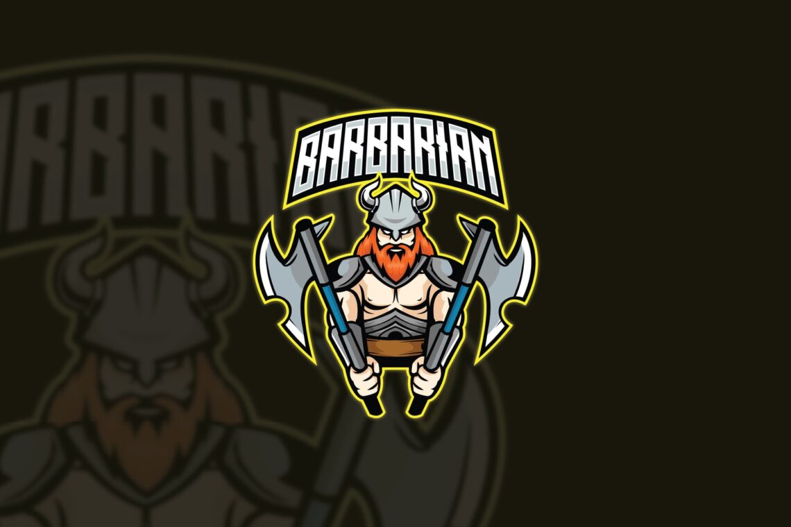esport logo barbarian squad