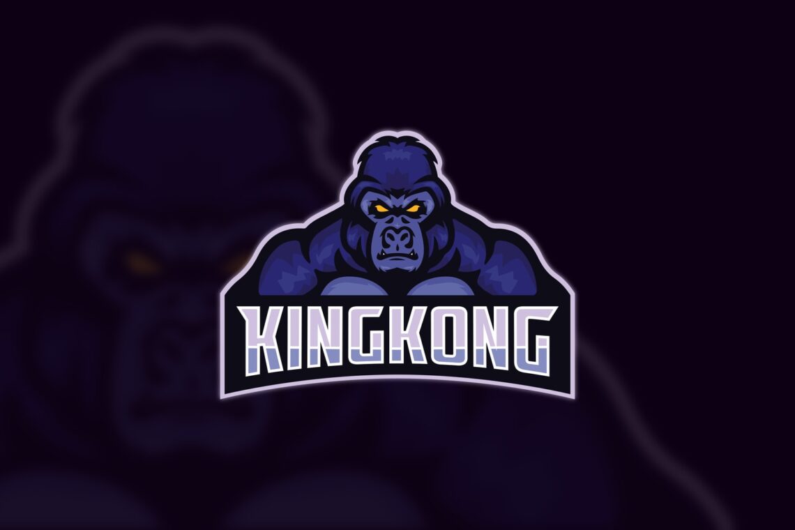 esport logo mad kingkong