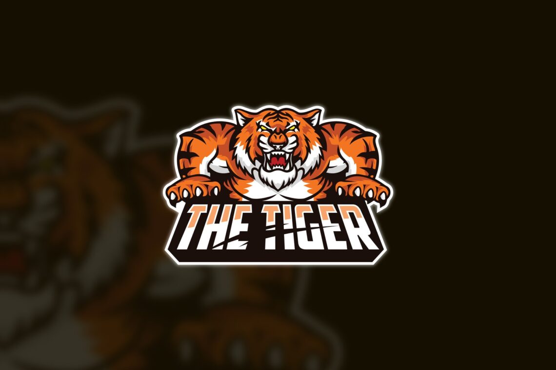 esport logo the tiger wild