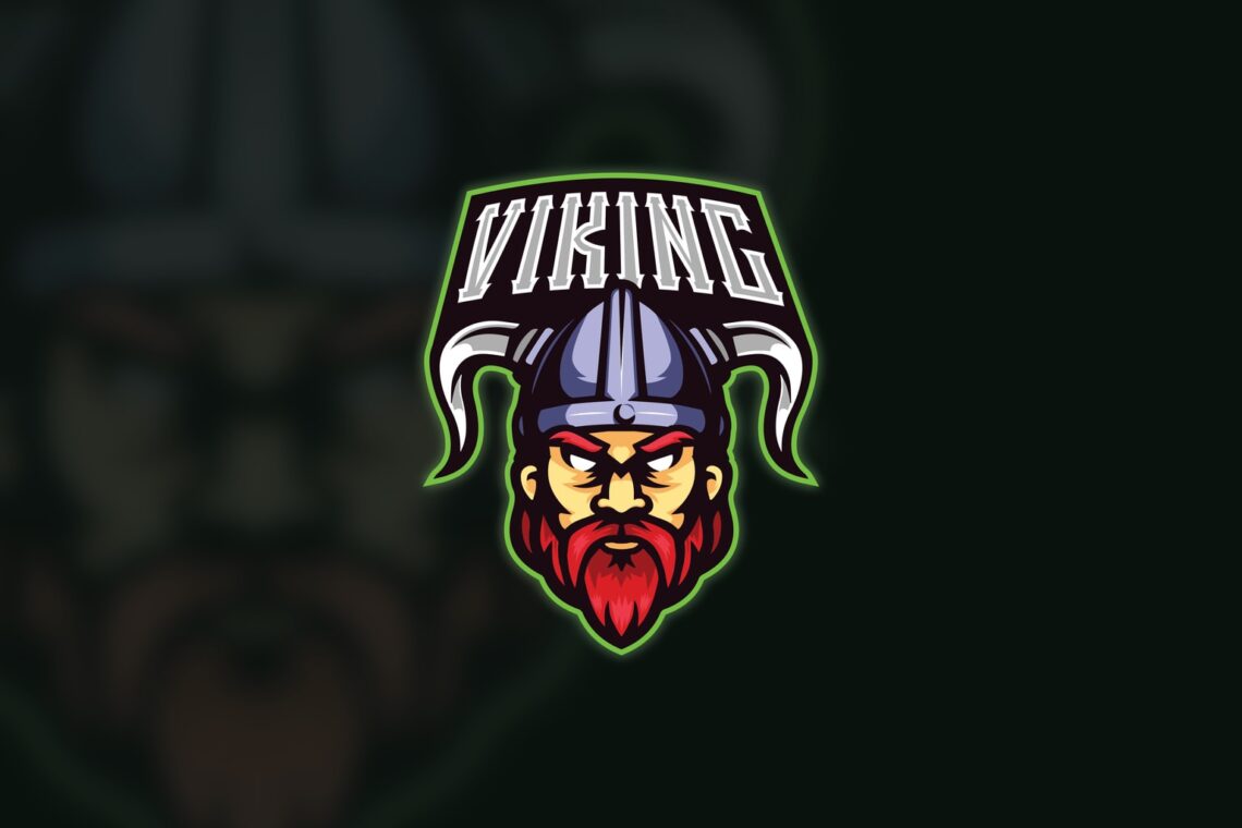 esport logo viking battler