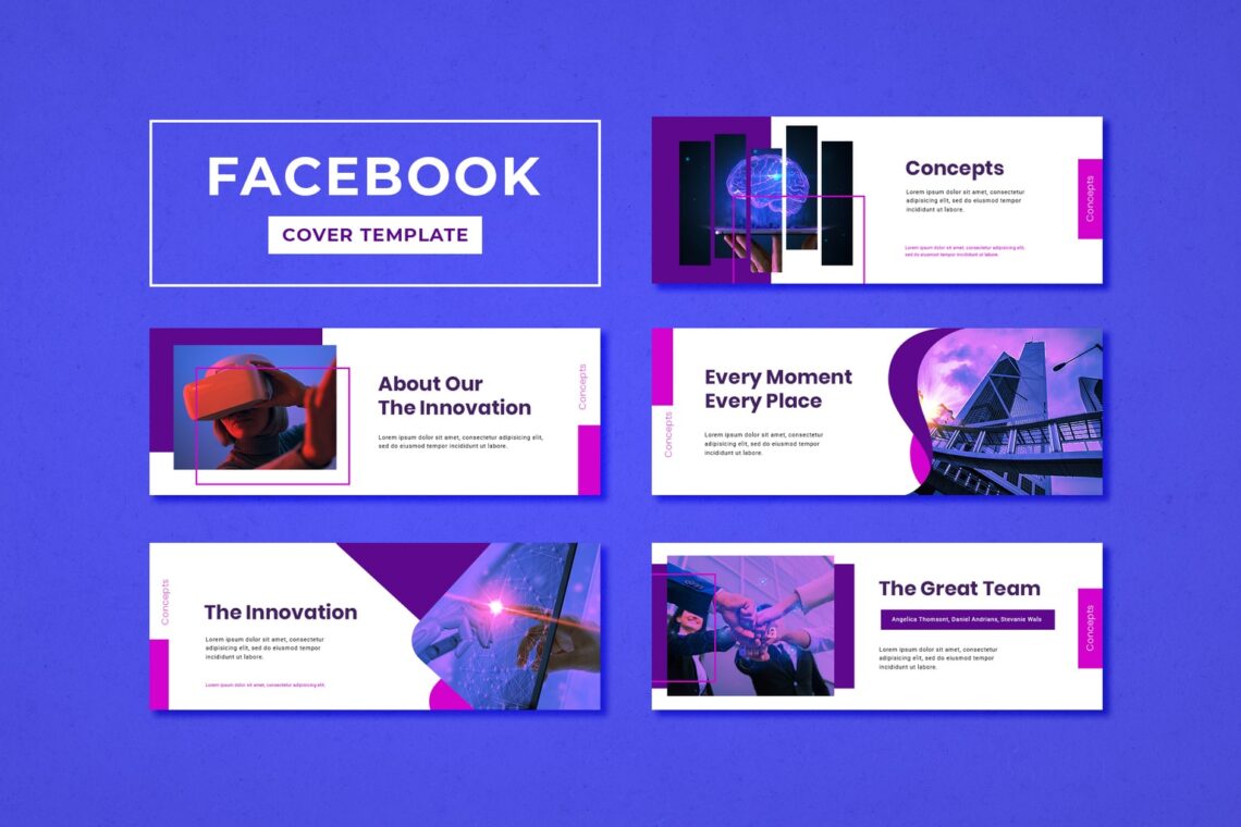 Facebook Cover Creative Studio Ui Creative