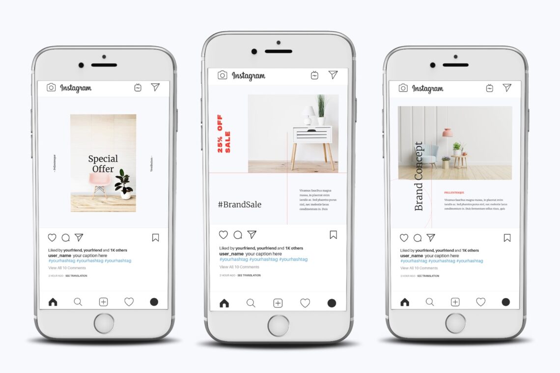 instagram banner clean interior 2