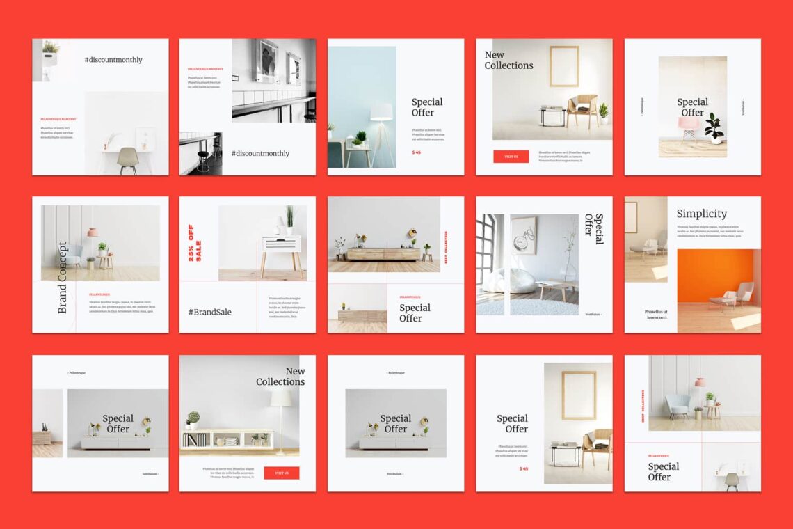 instagram banner clean interior 4