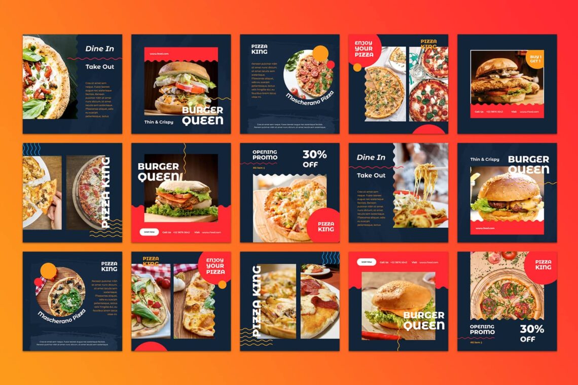 instagram banner king of fastfood 4