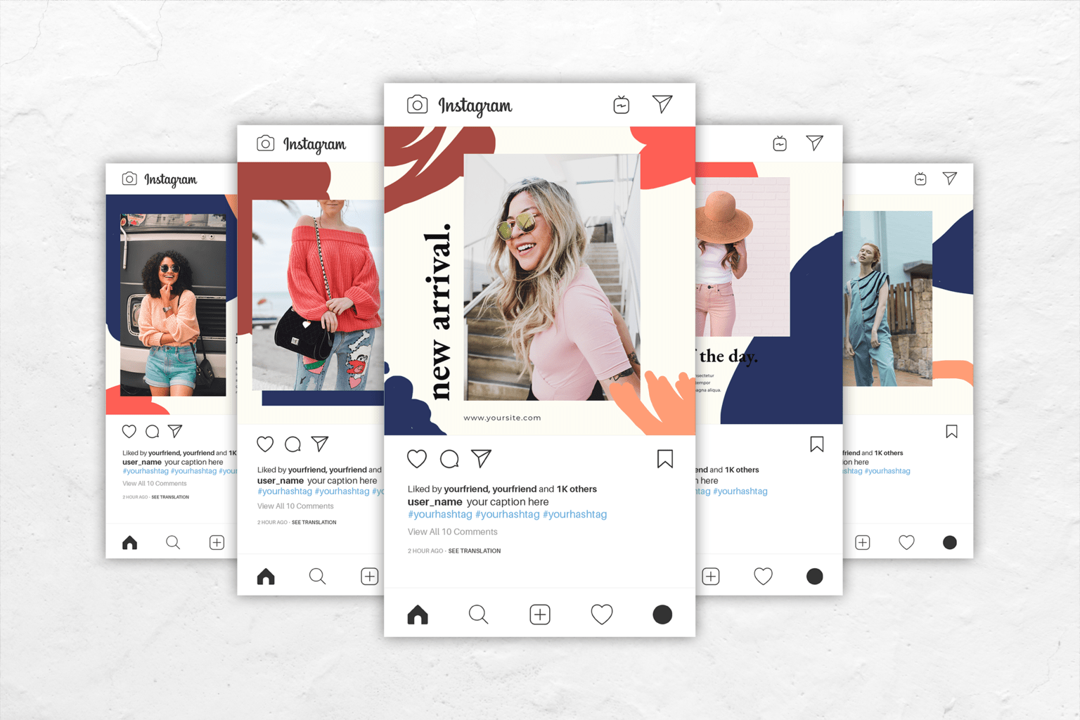 instagram banner moody casual fashion