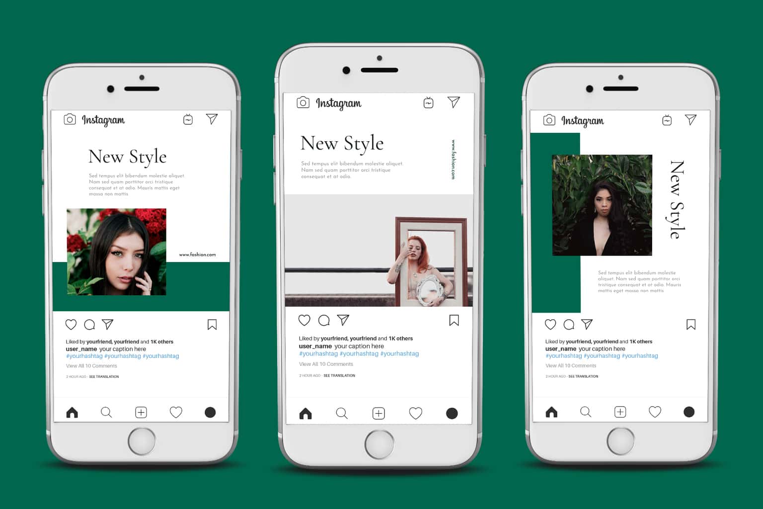 instagram banner new style of autumn 2