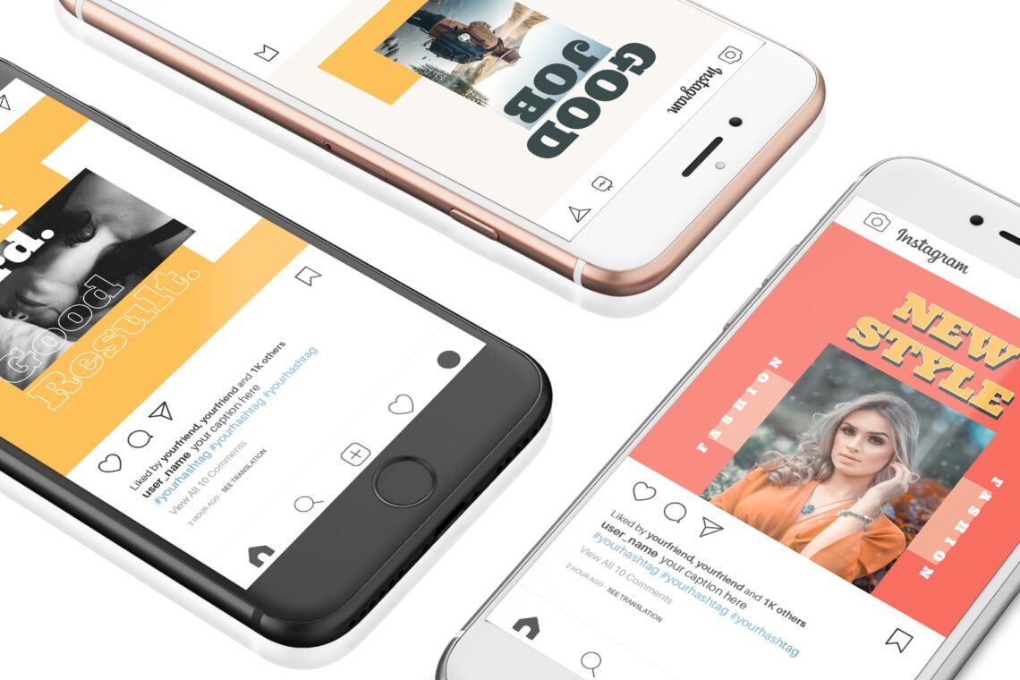 instagram banner work hard style 1