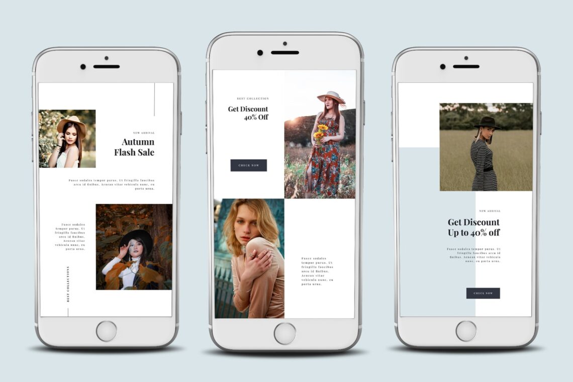 instagram stories autumn flash sale 2
