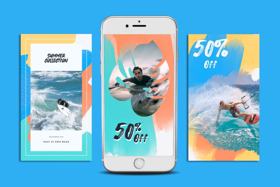 instagram stories summer collection 4