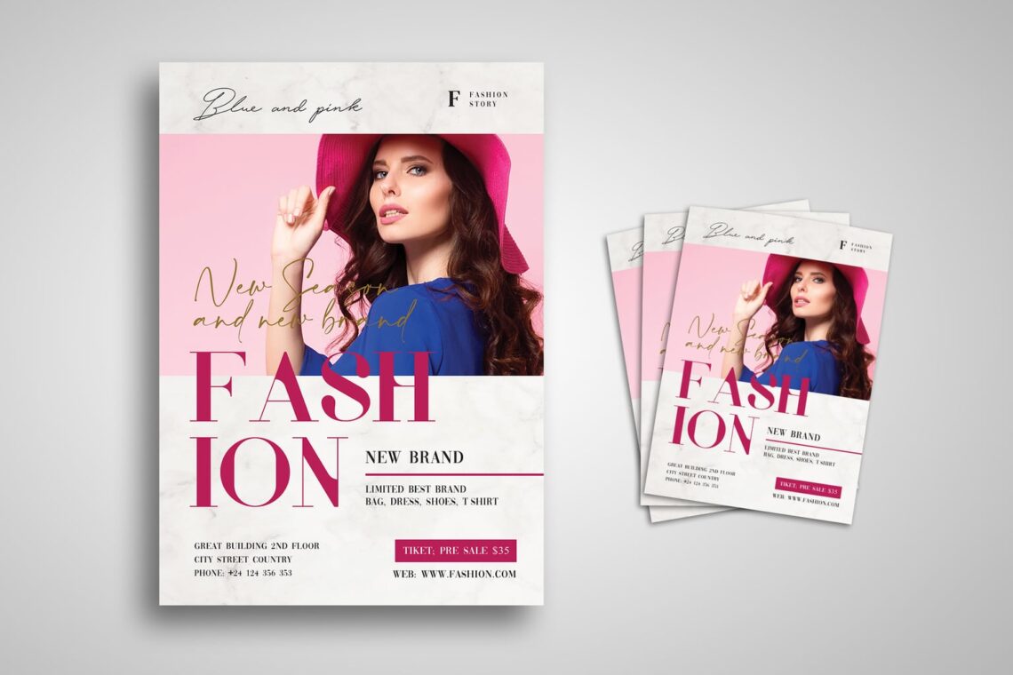 blue pink women fashion 1