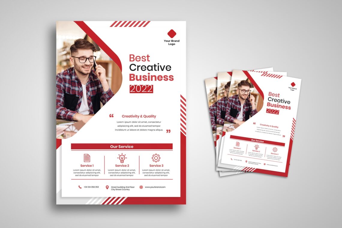 Flyer Best Creative Business Ui Creative