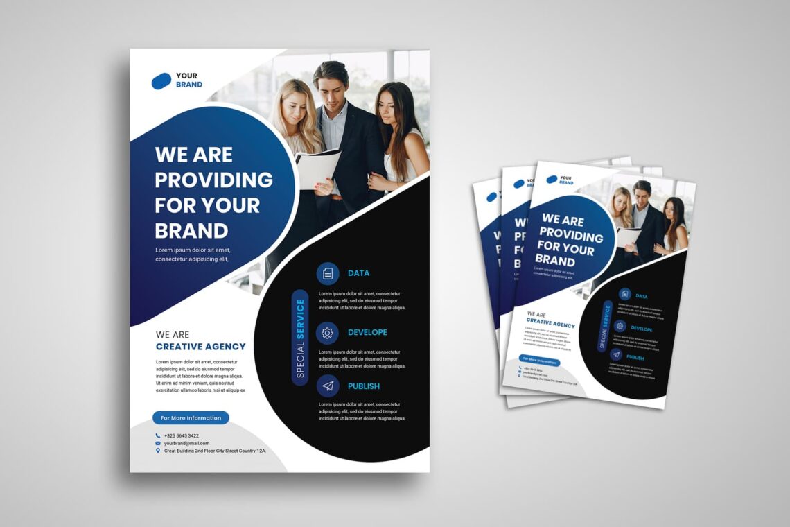 flyer development publishing agency 18