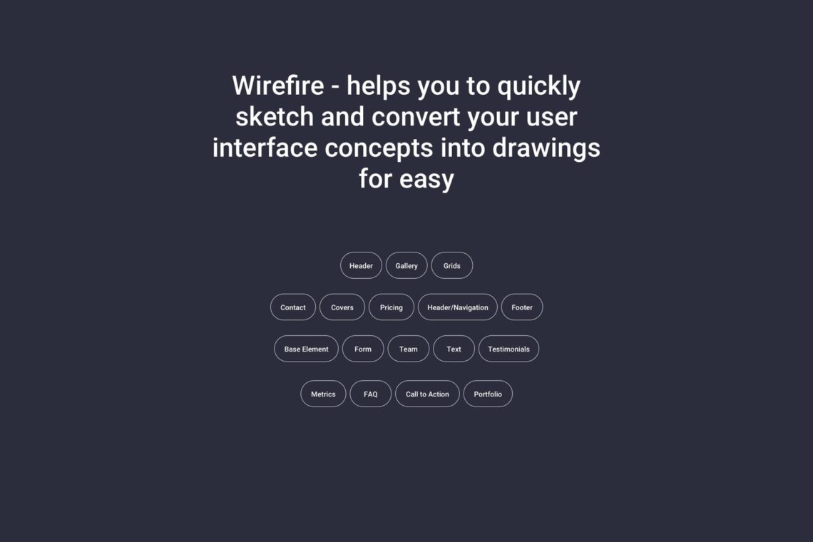 wirefire wireframe web design kit 2