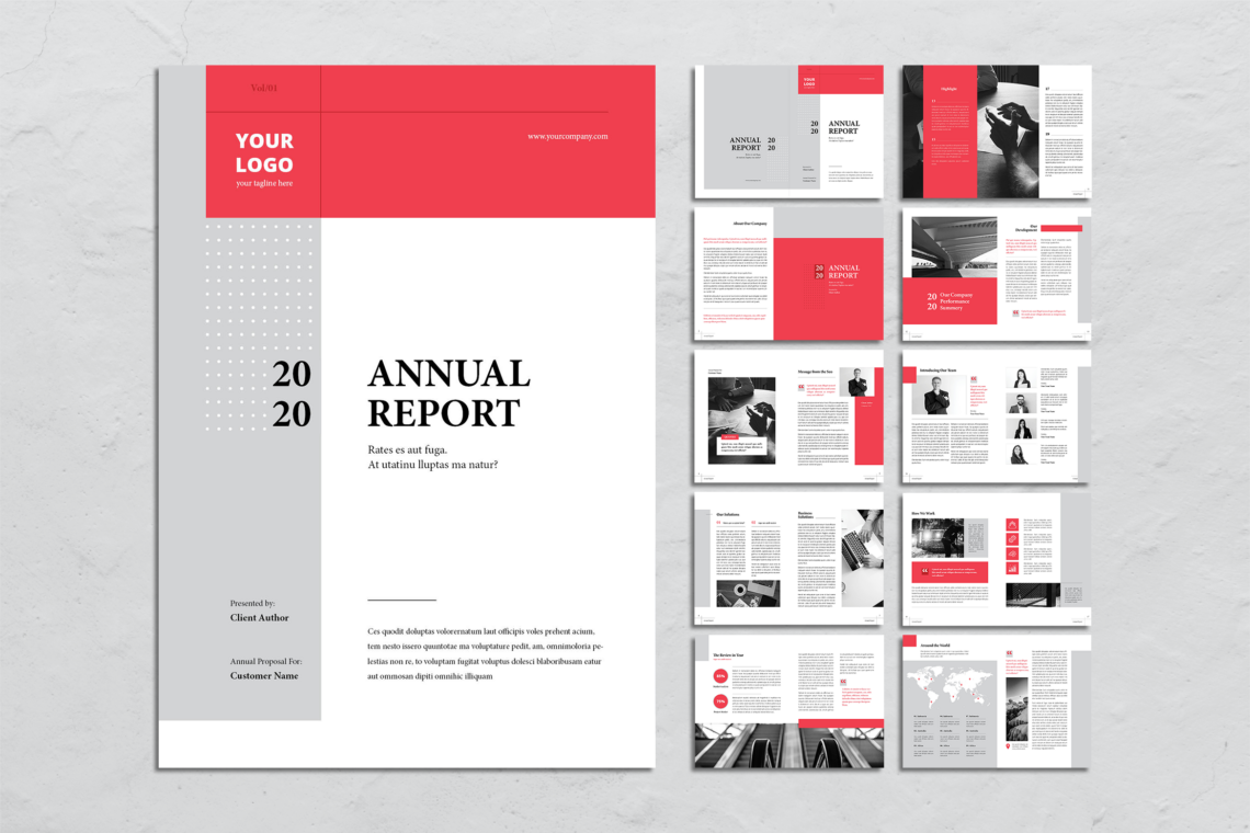 20 Best Annual Report Templates