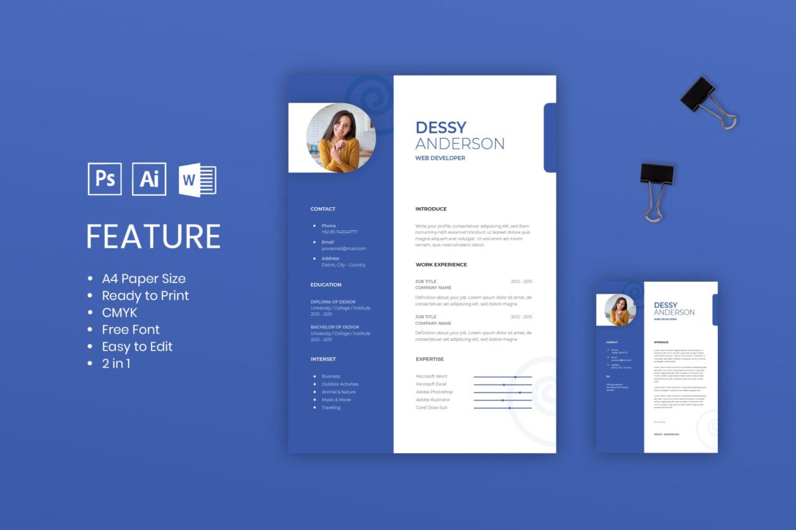 Sơ yếu lý lịch hiện đại (Modern CV Resume Templates) Bạn muốn ấn tượng với nhà tuyển dụng và có được công việc mơ ước của mình? Hãy bắt đầu với một sơ yếu lý lịch hiện đại và chuyên nghiệp. Tại đây, bạn sẽ tìm thấy rất nhiều mẫu sơ yếu lý lịch đẹp, được thiết kế theo phong cách hiện đại và đầy sáng tạo. Bạn hoàn toàn có thể tạo ra một sơ yếu lý lịch thật ấn tượng và thuyết phục với những mẫu này.