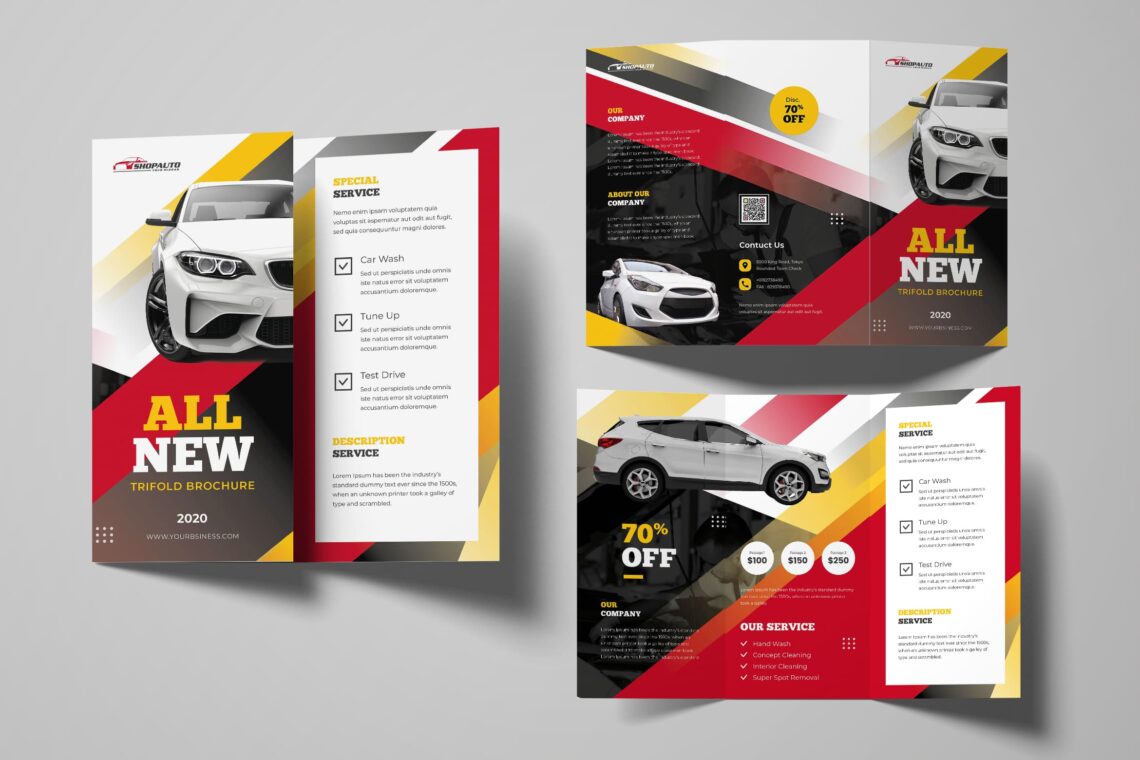 Trifold Brochures Template