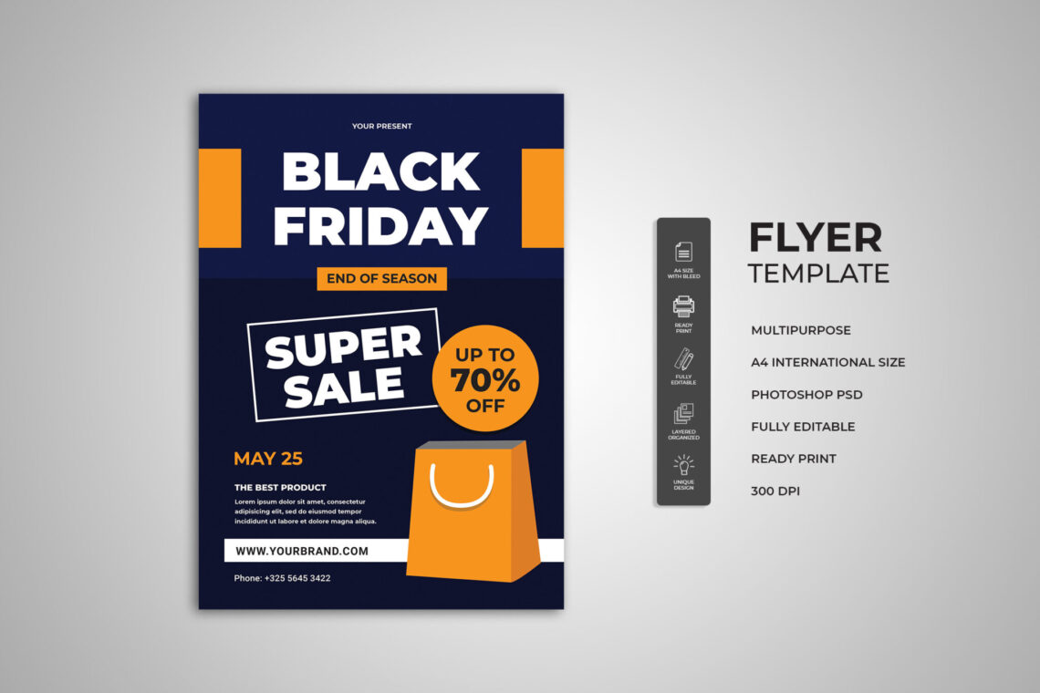 Super Sale Friday Promo Flyer