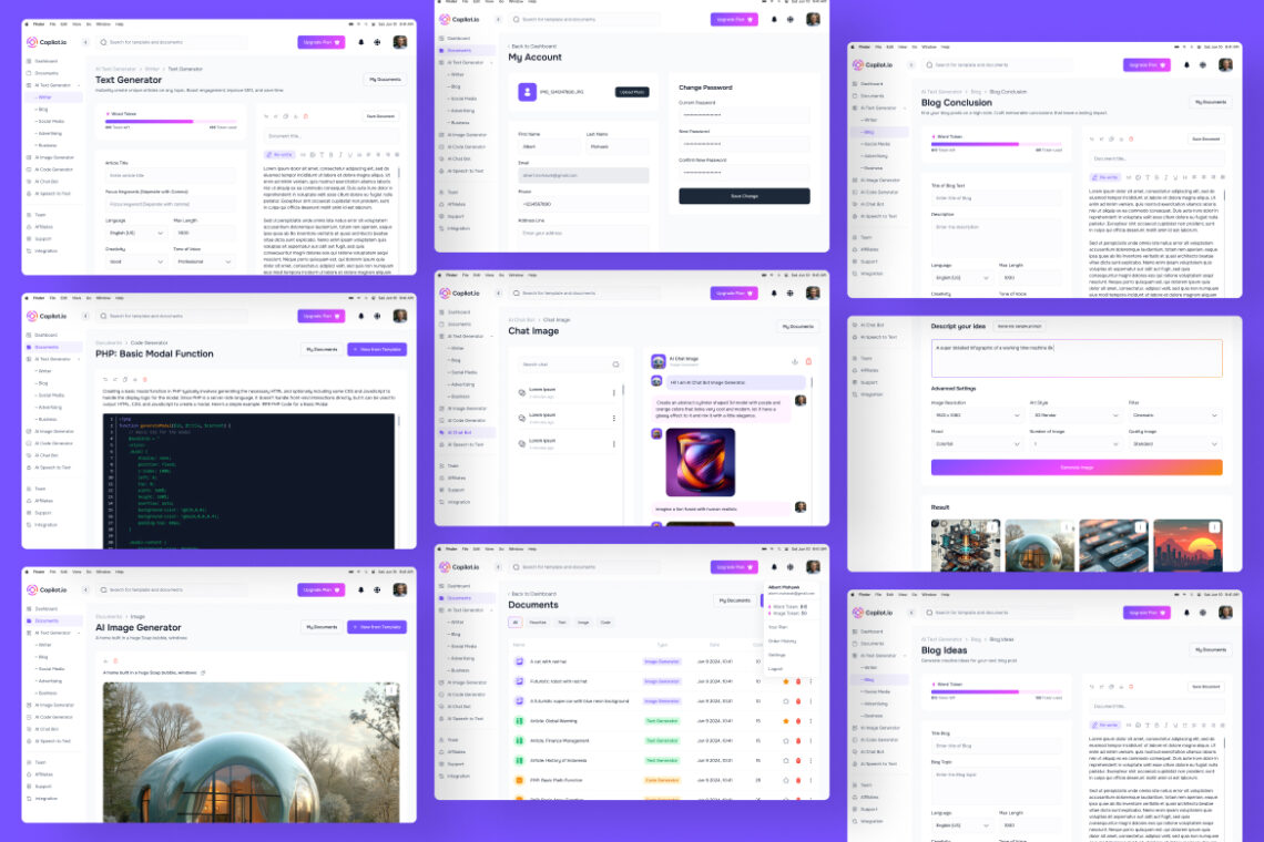 Supporting Preview Image Ui Kit Website Ai Generator 002 2