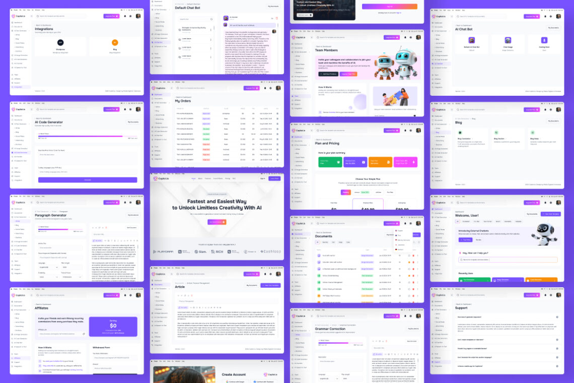 Supporting Preview Image Ui Kit Website Ai Generator 002 3