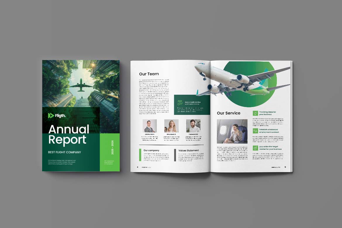 Green White Company Annual Report-1