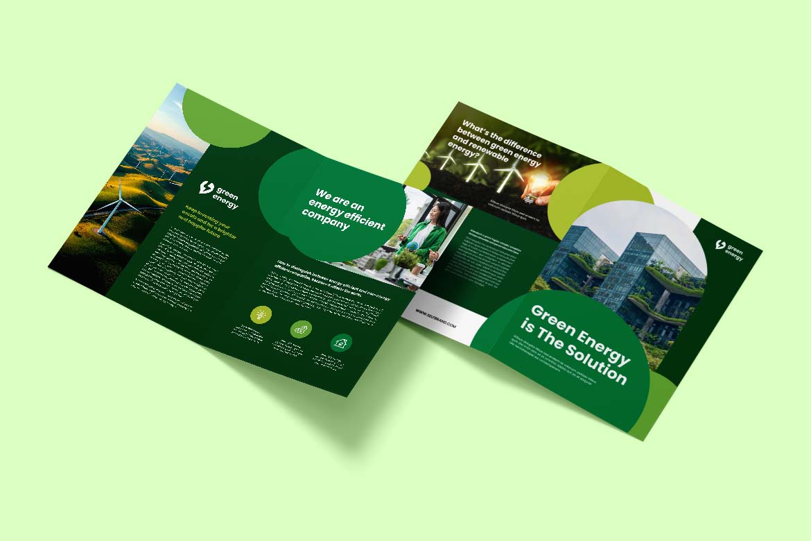 Green Energy Company Bifold Brochure-1