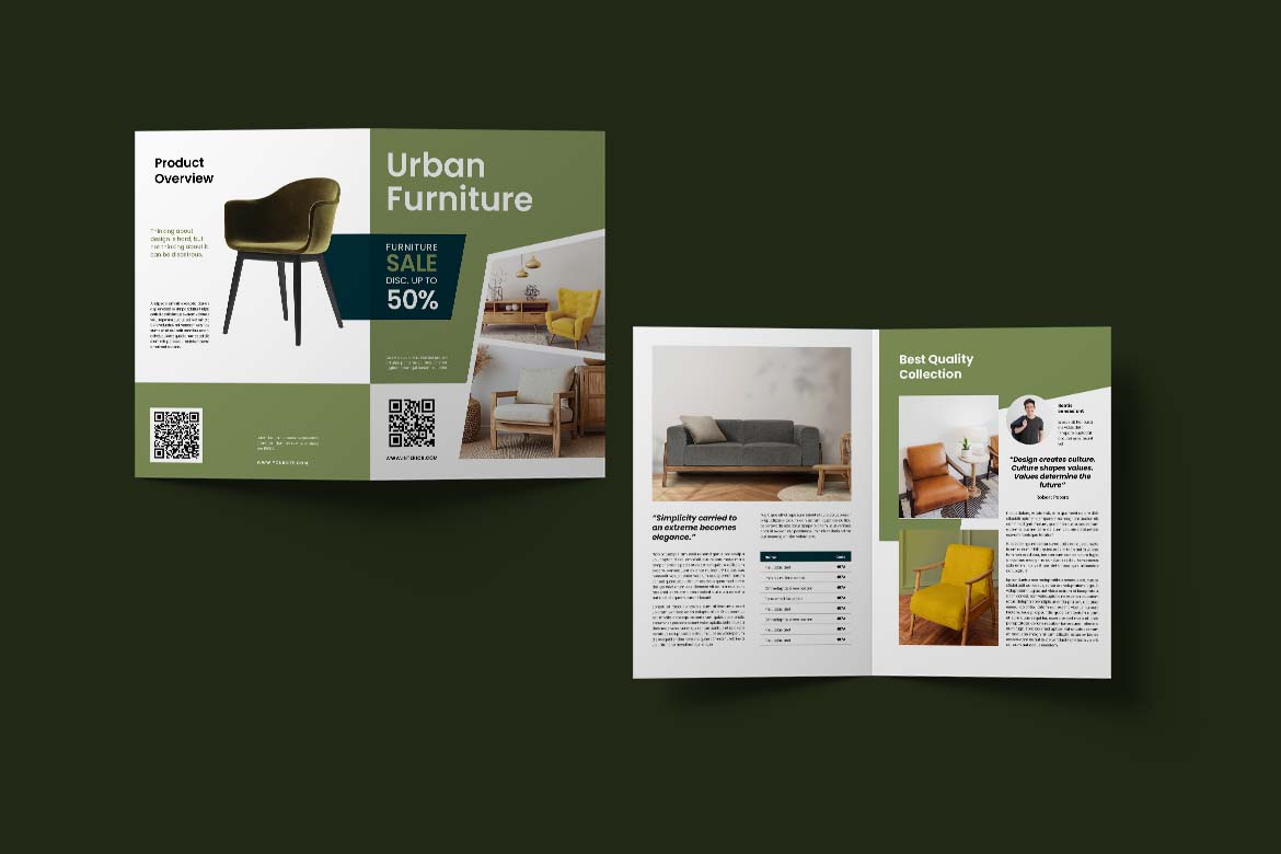 Green Sale Urban Furniture Bifold Brochure-2