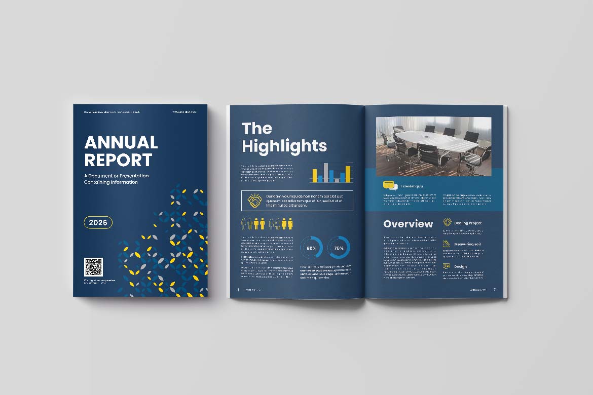 Deep Slate Blue Company Annual Report-5