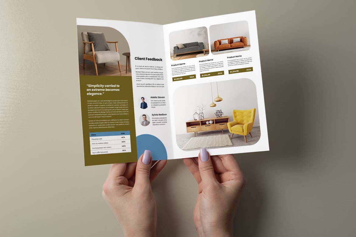 White Dream Home Furniture Bifold Brochure-3