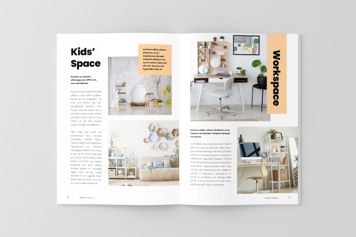 Brown Modern Interior Funiture Product Catalog-3