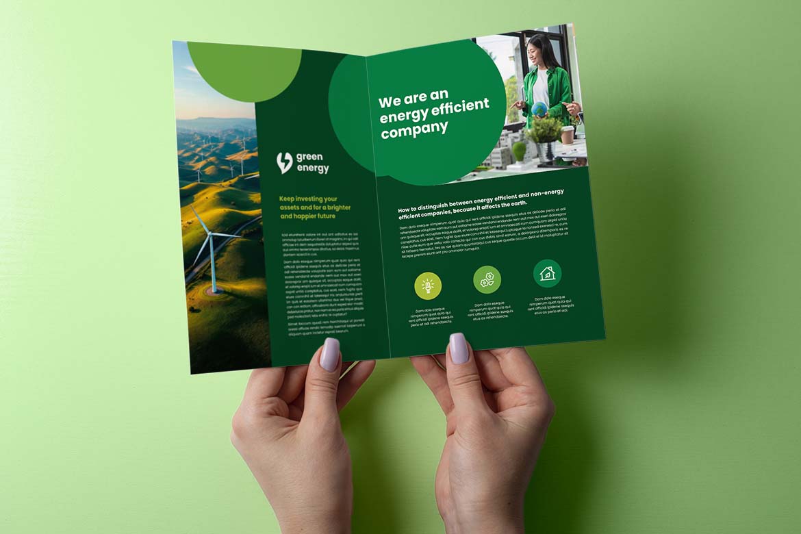 Green Energy Company Bifold Brochure-3