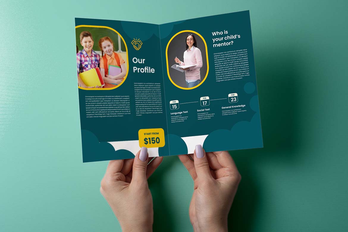Green Student Course Bifold Brochure-3