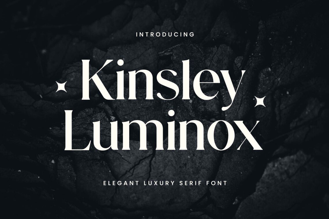 Kinsley Luminox Elegant Luxury Serif Font