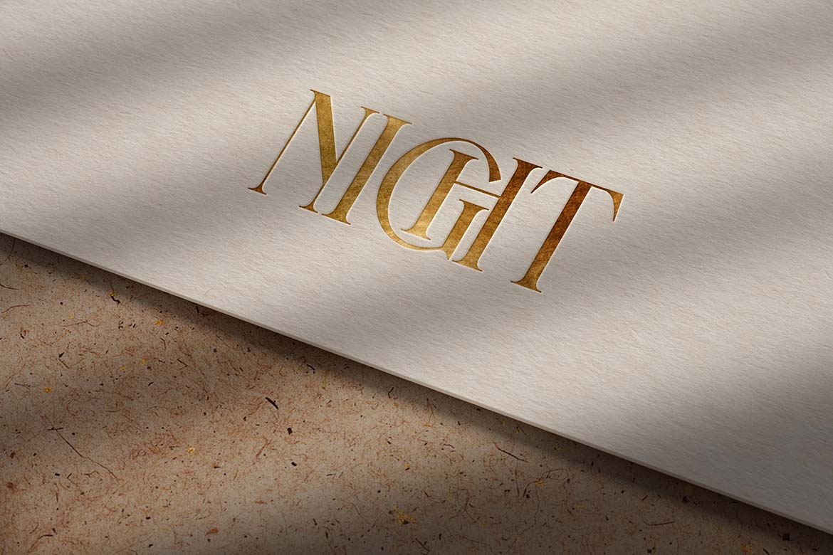The Knight Machine Display Serif Font-9