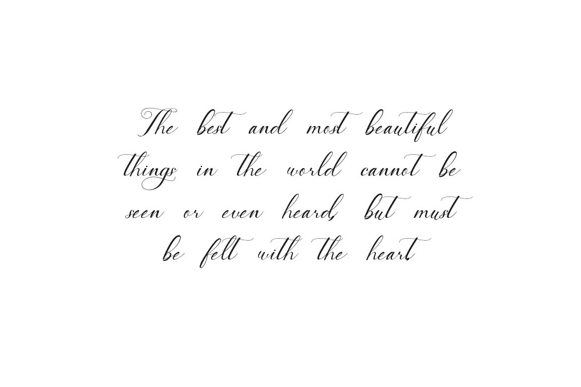Symphony Romance Modern Calligraphy Font-11