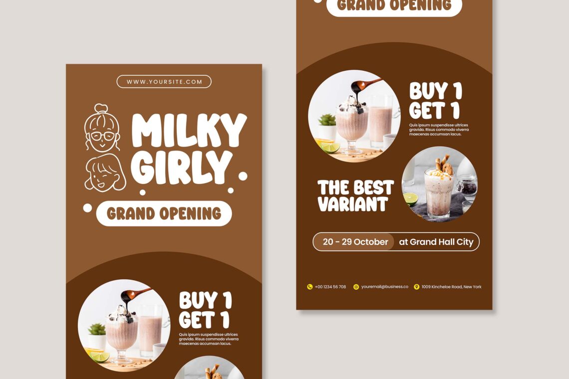 Milky Store Roll Up Banner-1