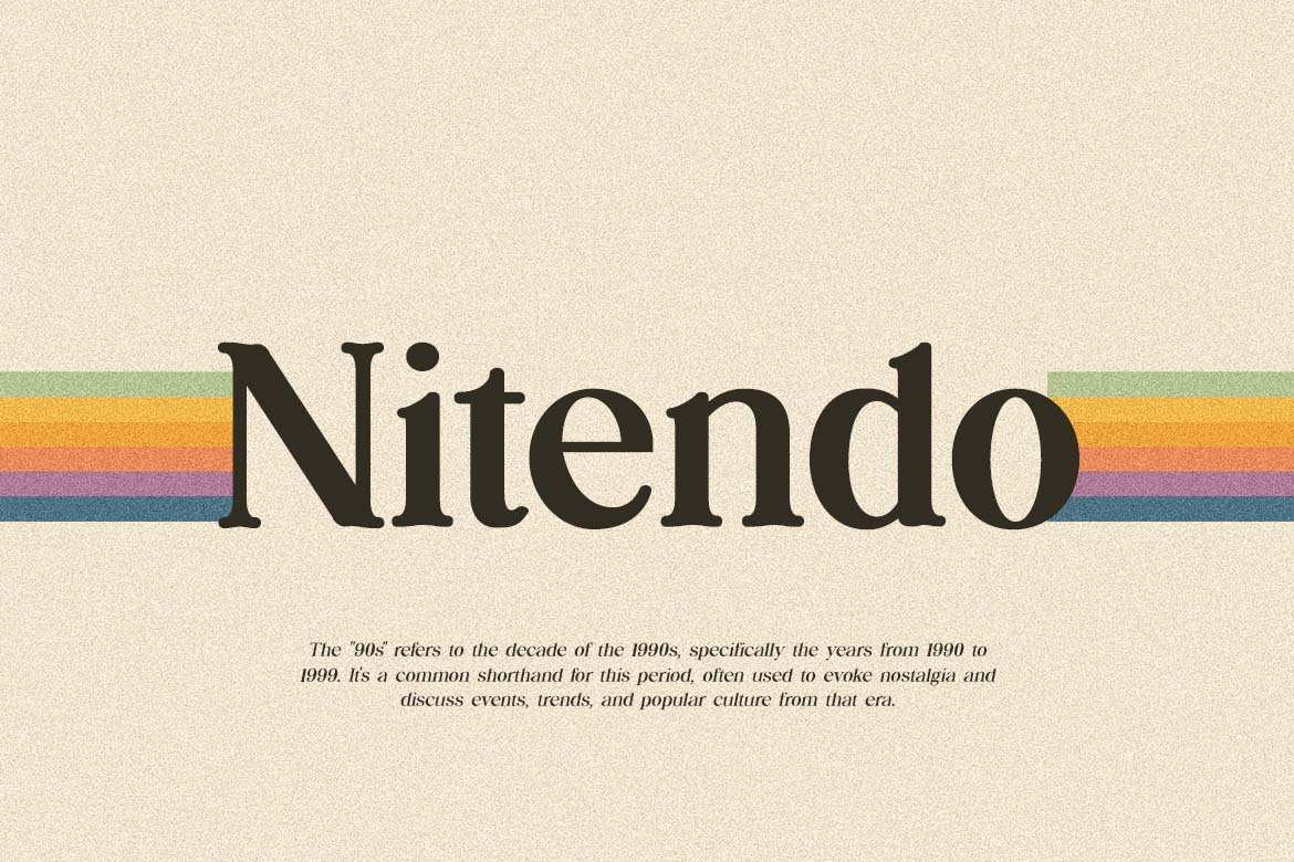 Jukebox Rewind Vintage Serif Family Font-1