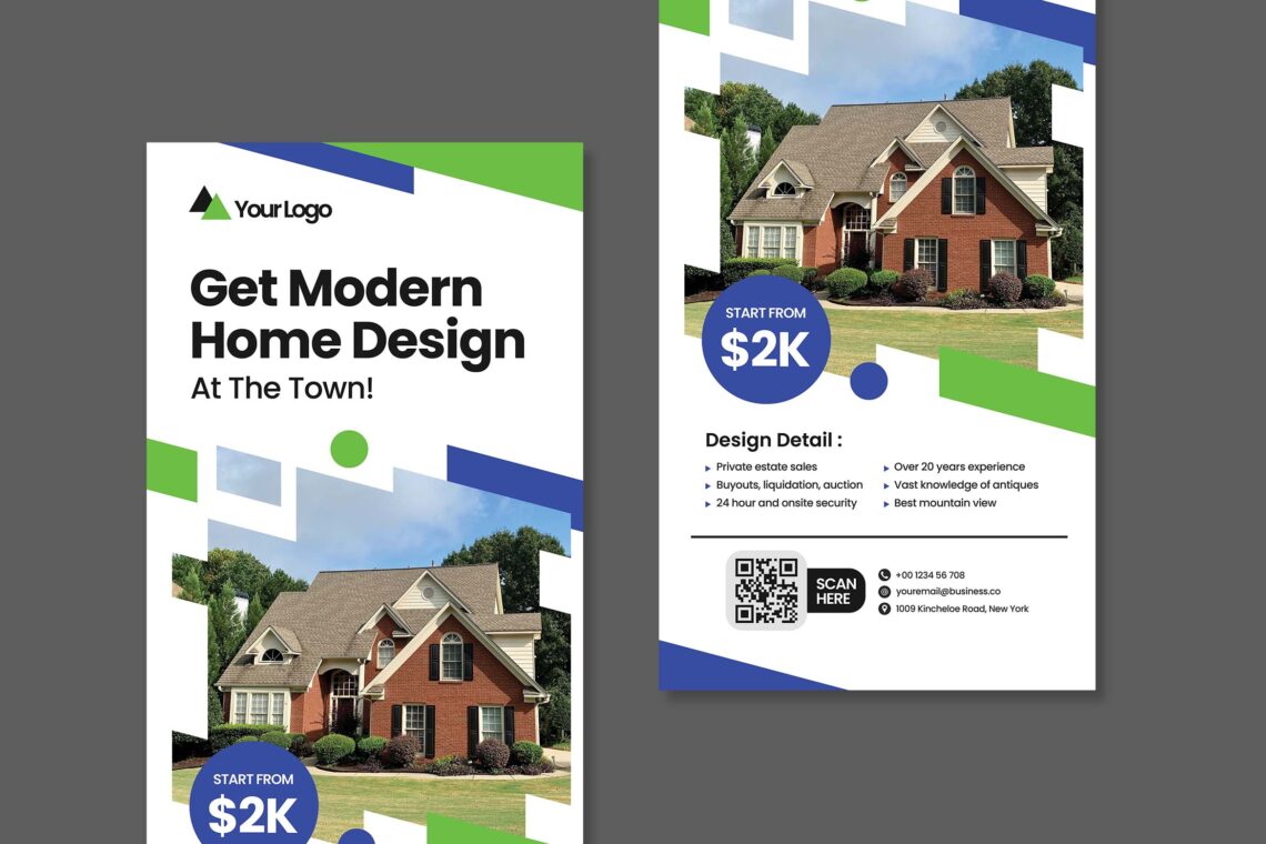 Home Modern Design Roll Up Banner-1