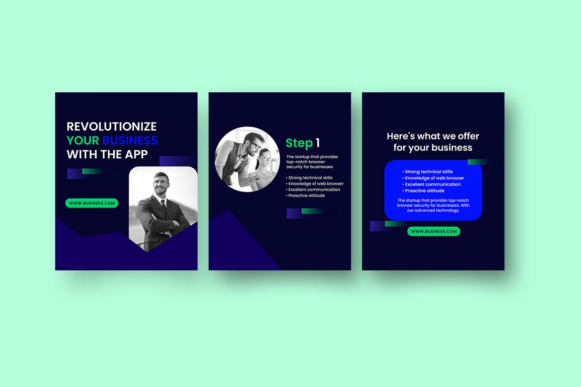 Revolutionize Business App Instagram Carousel-2