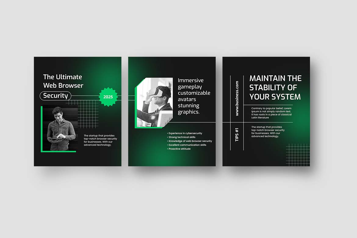 Web Browser Security Instagram Carousel-2