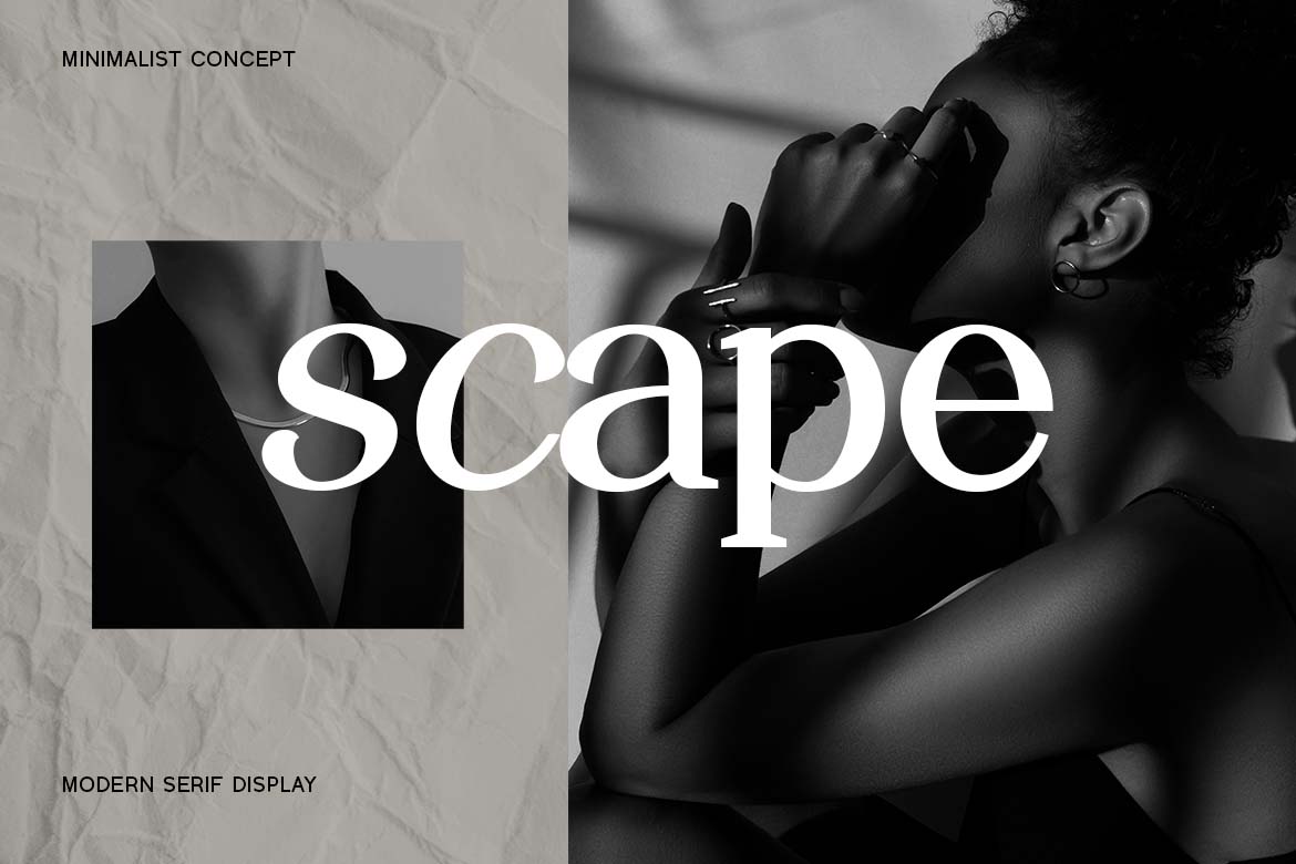 Moonscape Serif Roman Serif Family Font-2