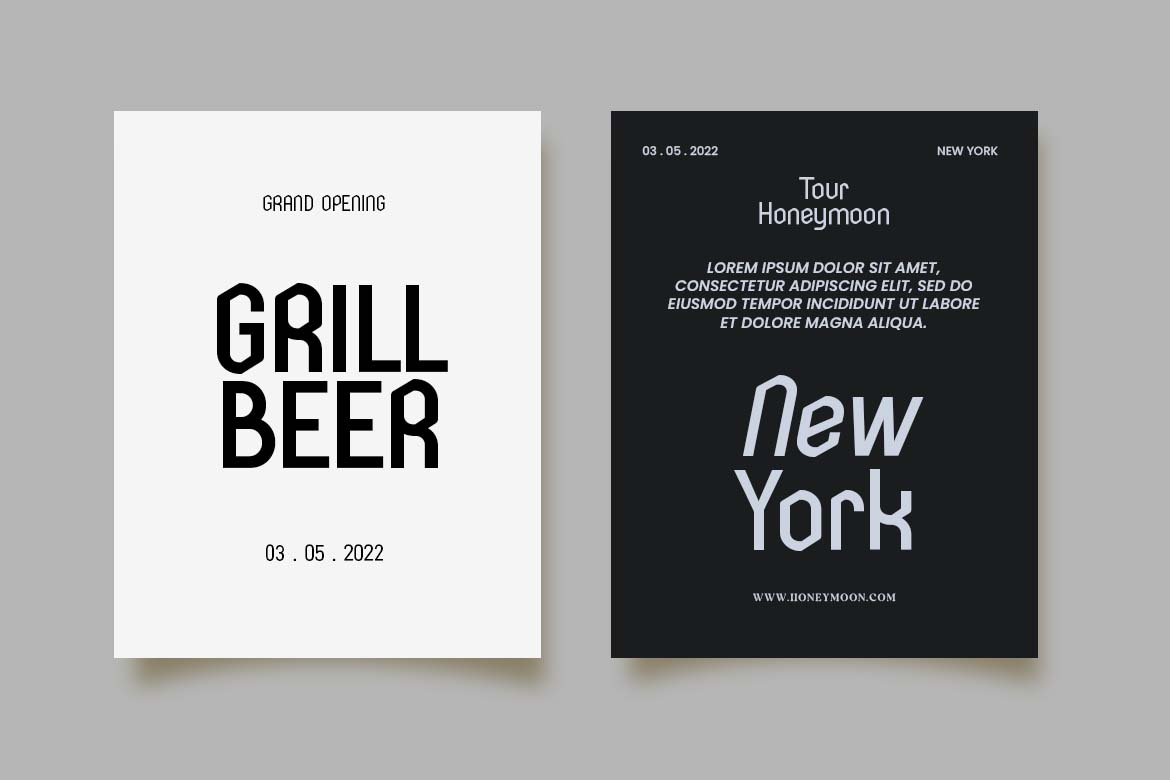Phantom Guardians Bold Condensed Sans Serif Typeface Font-2