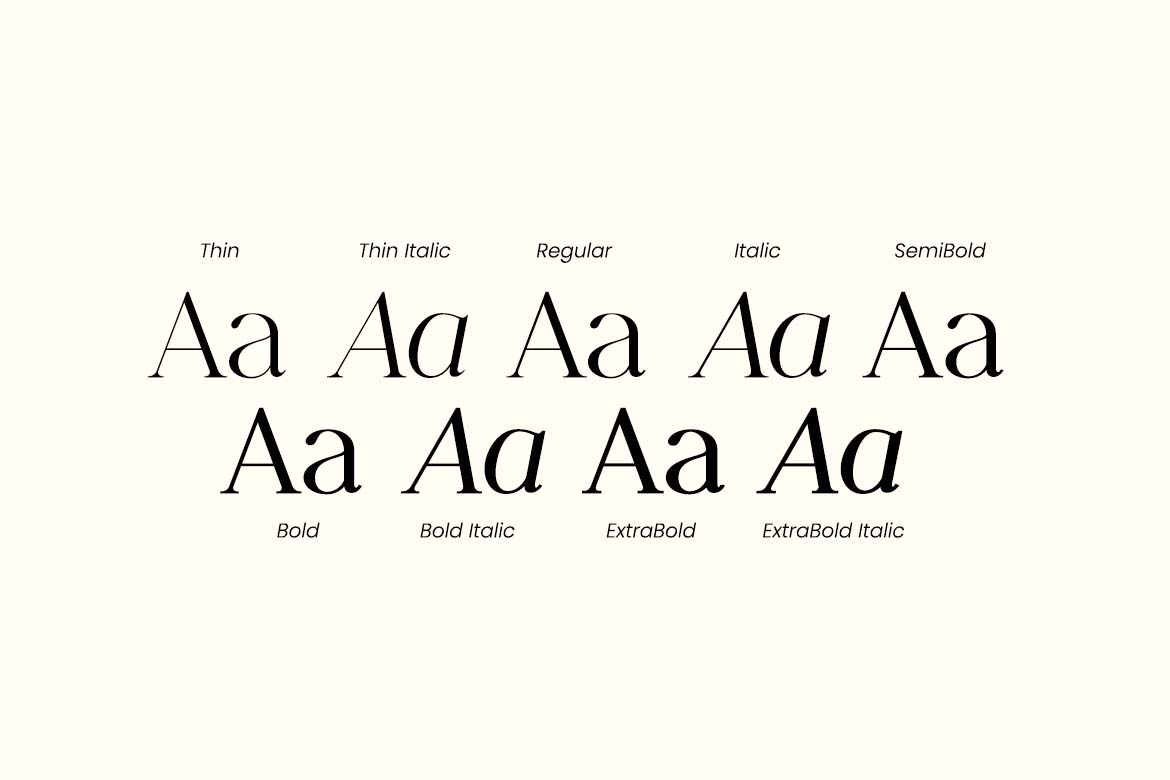 The Kensington Standard Classic Serif Family Font-4