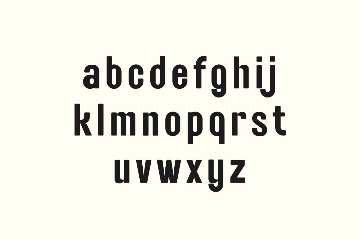 Boldway Edge Condensed Display Font-5