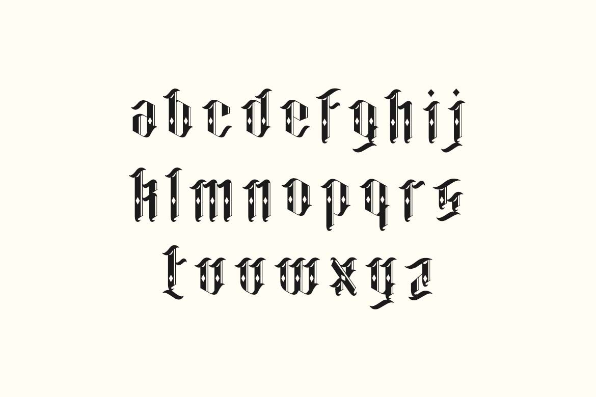 Nightshade Blackletter Font-5