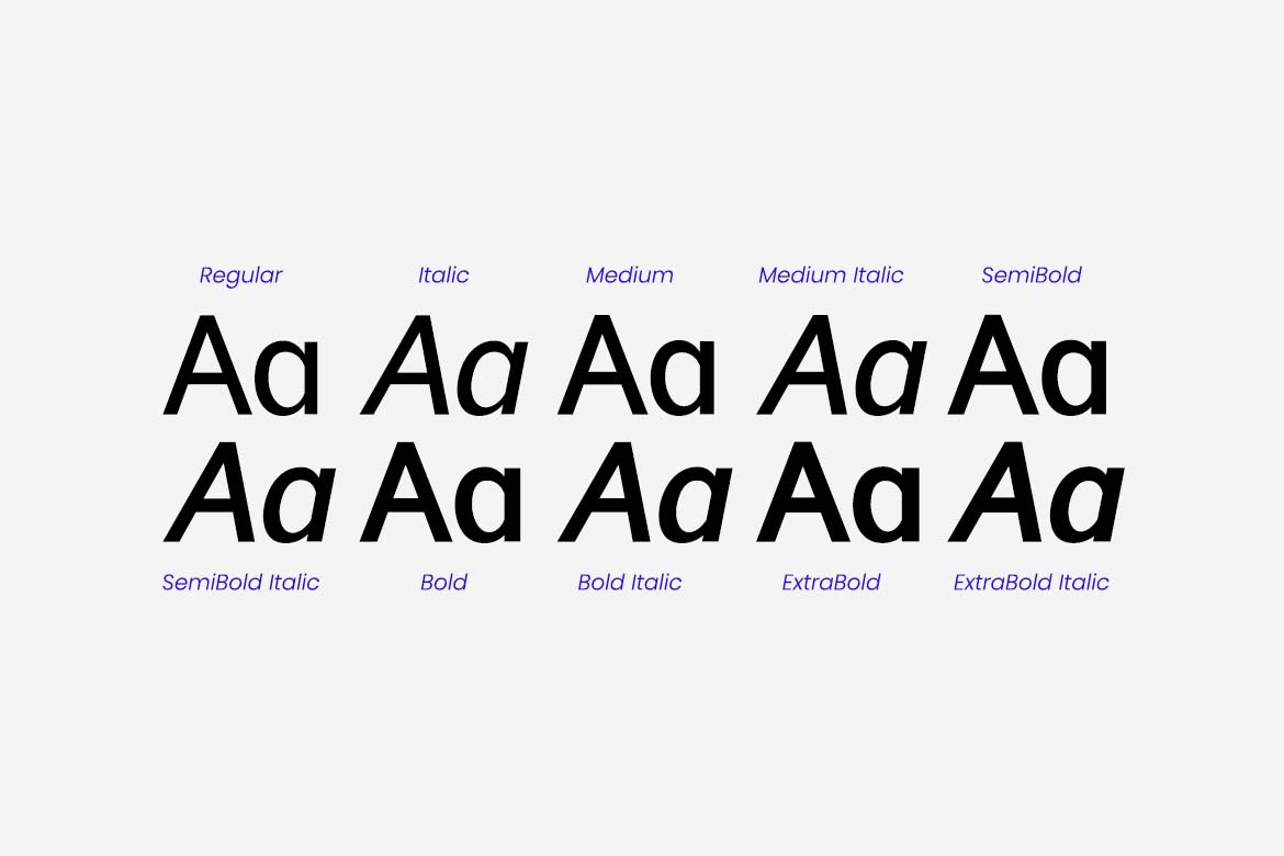Prevalent Sans Pro Modern Sans Serif Family Font-6