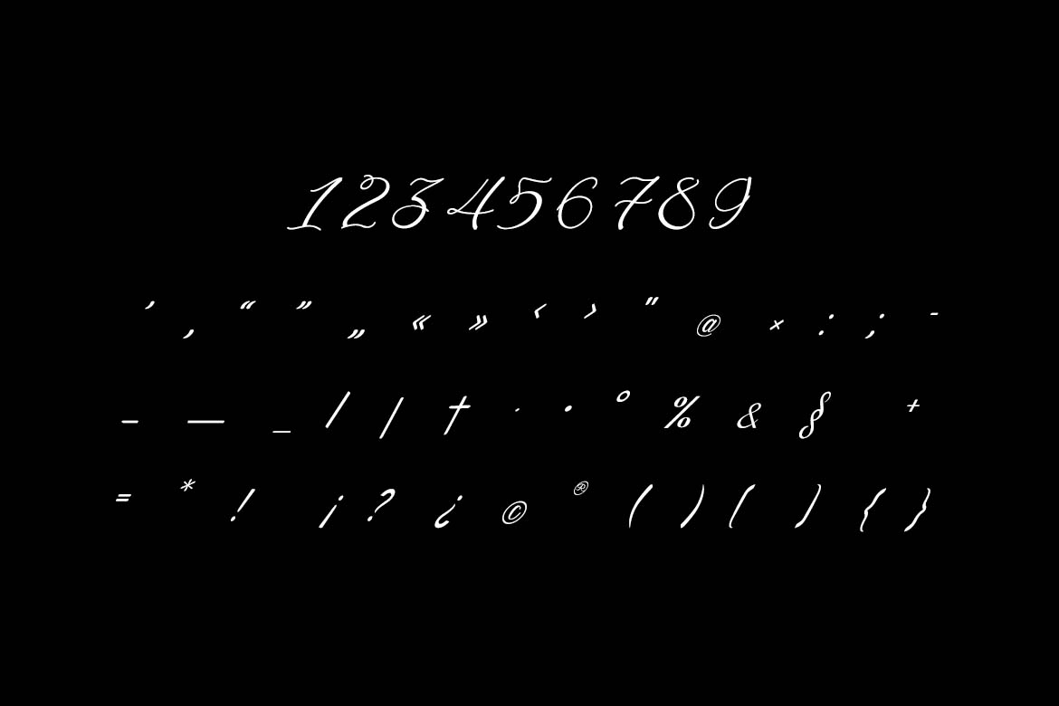 Symphony Romance Modern Calligraphy Font-6