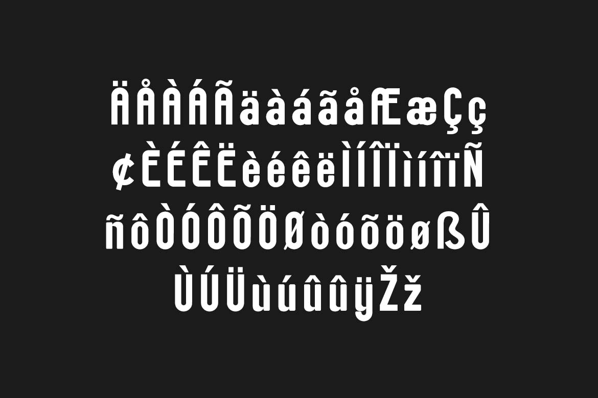 Boldway Edge Condensed Display Font-6